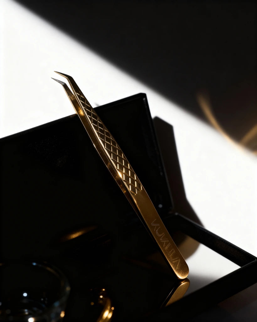 KUKLLA Curved Precision Tweezer