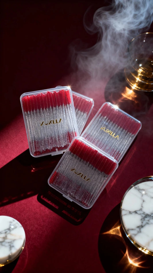 KUKLLA Lash Brushes – Red Feather Edition