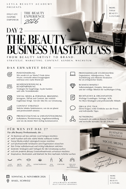 LASH & BUSINESS MASTERCLASS BASEL | 07.–08.11.2026