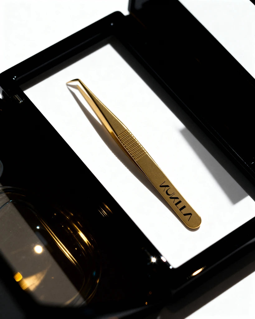 KUKLLA Curved Precision Tweezer